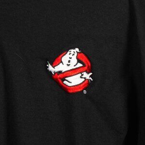 Ghostbusters The Video Game Polo Shirt XL Black Embroidered Logo Gaming Tee
